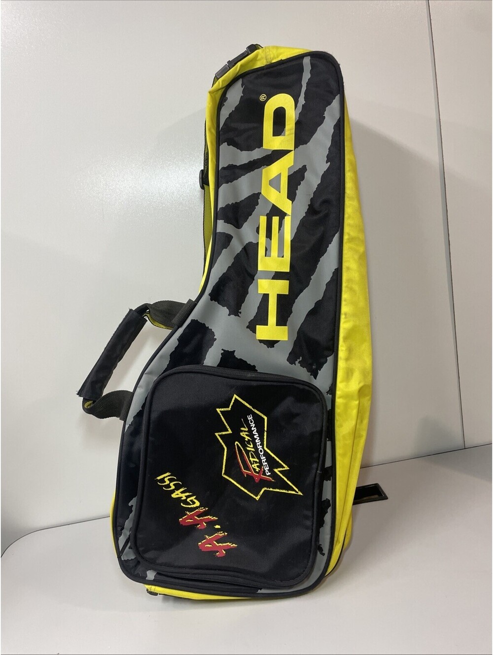 Vintage HEAD Andre Agassi Radical Performance Dual Tennis Racquet Bag